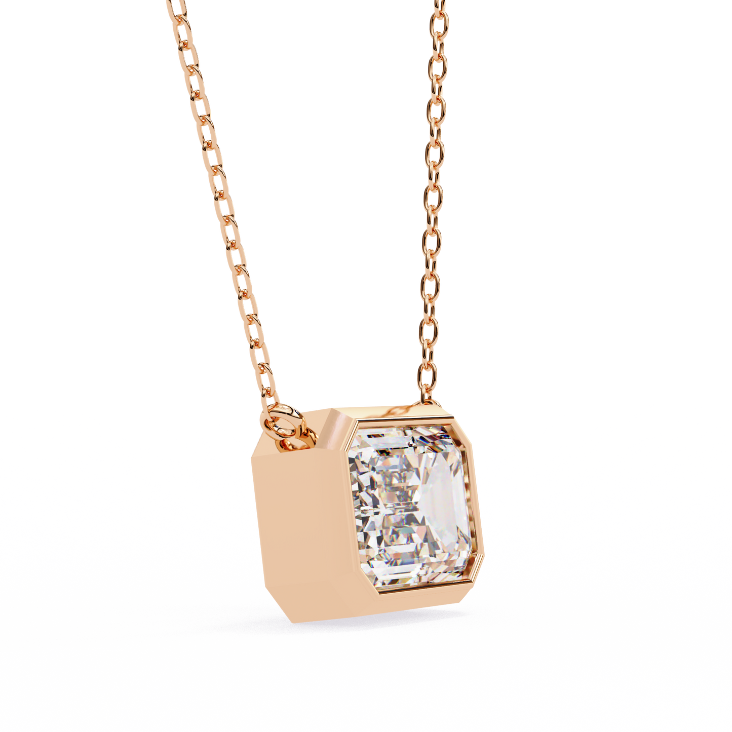 lab grown diamond | moissanite Jewellery Celia Lab Grown Diamond OR Moissanite Pendant by Rabbito Jewels