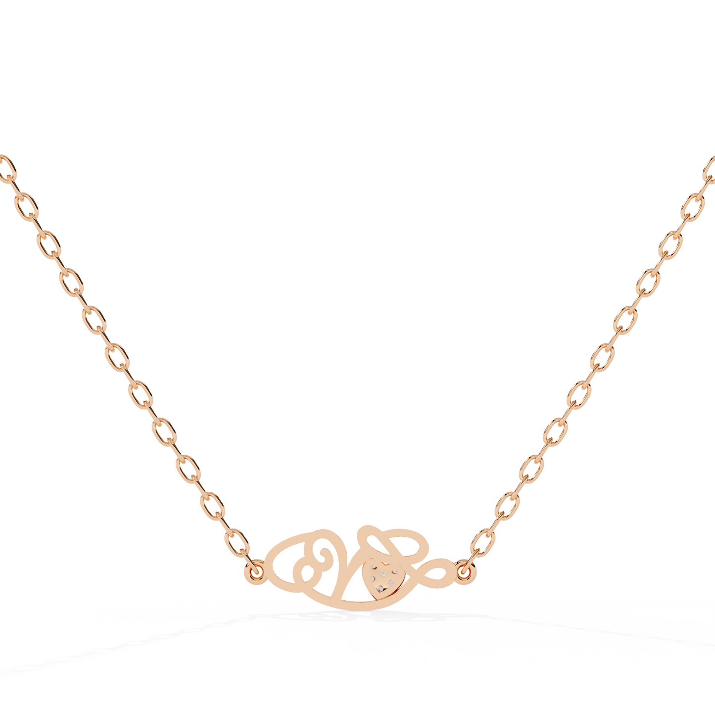 lab grown diamond | moissanite Jewellery Spring Love Lab Grown Diamond OR Moissanite Pendant by Rabbito Jewels