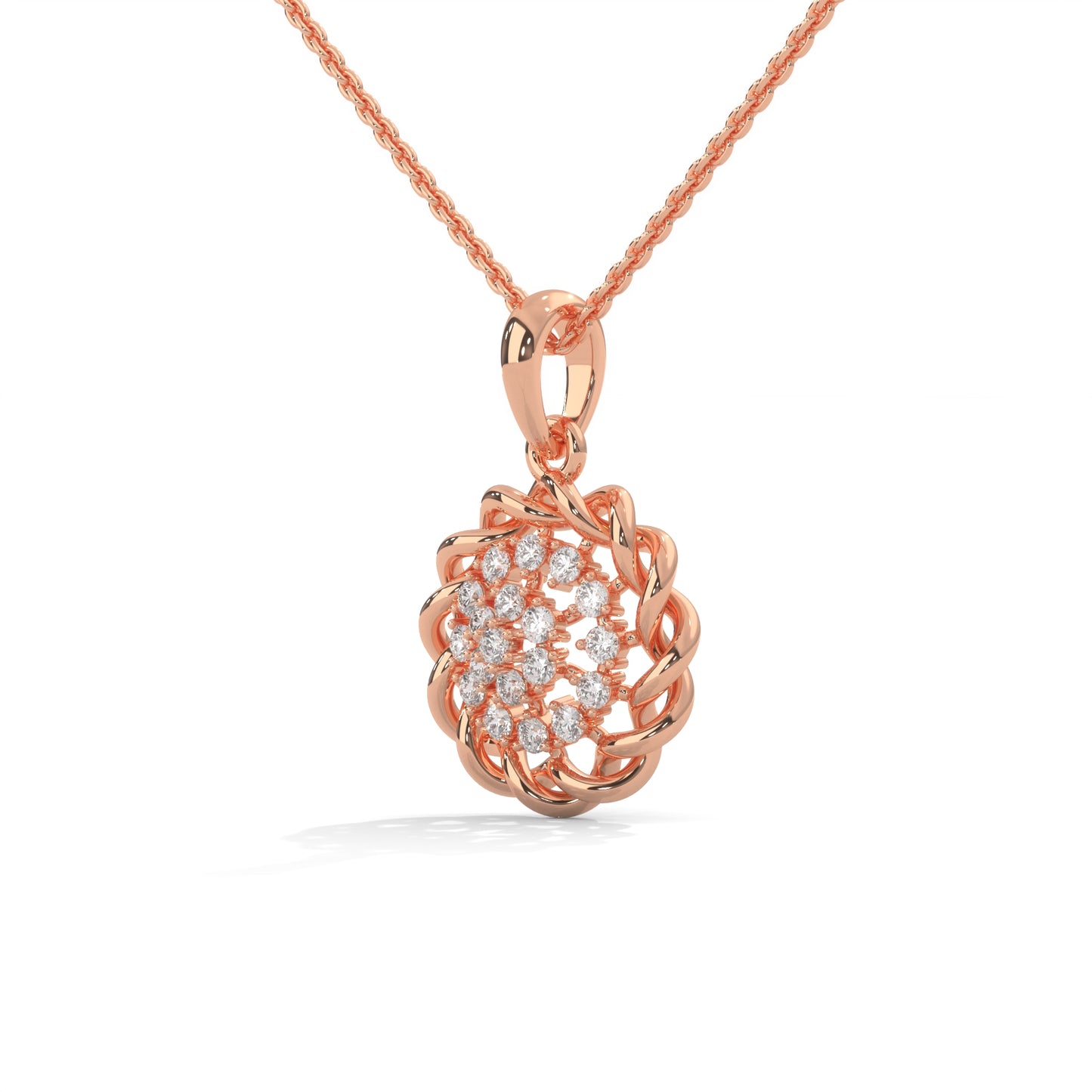 lab grown diamond | moissanite Jewellery Whimsical Fantasies Lab Grown Diamond OR Moissanite Pendant by Rabbito Jewels
