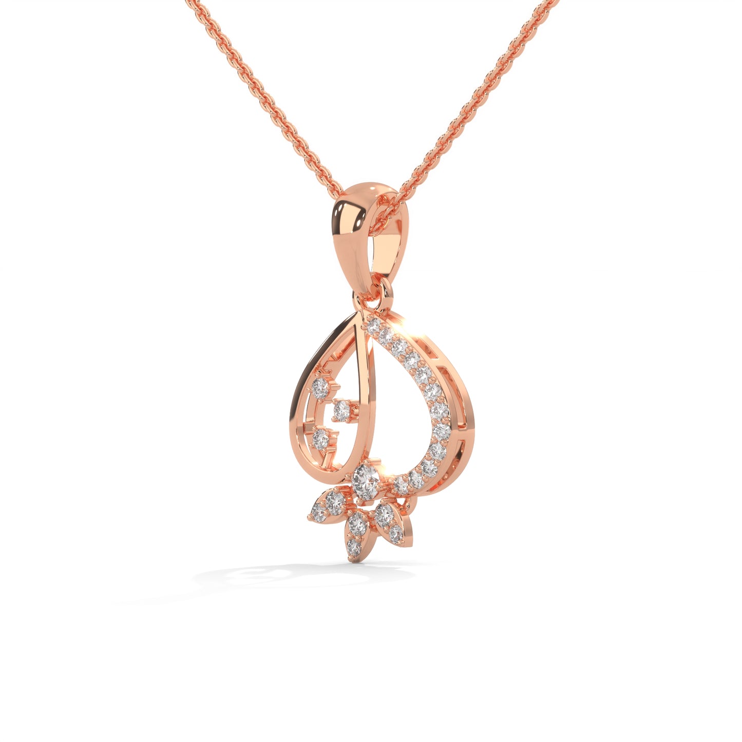 lab grown diamond | moissanite Jewellery Fancy Eclectic Lab Grown Diamond OR Moissanite Pendant by Rabbito Jewels
