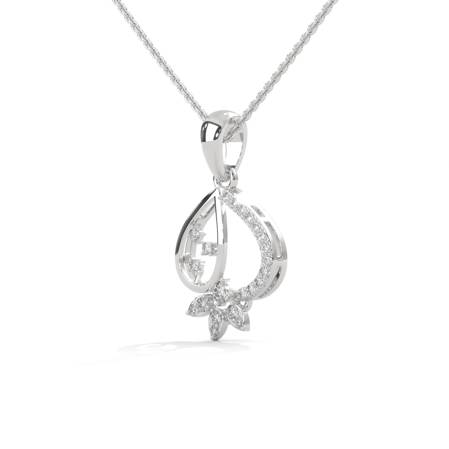 lab grown diamond | moissanite Jewellery Fancy Eclectic Lab Grown Diamond OR Moissanite Pendant by Rabbito Jewels