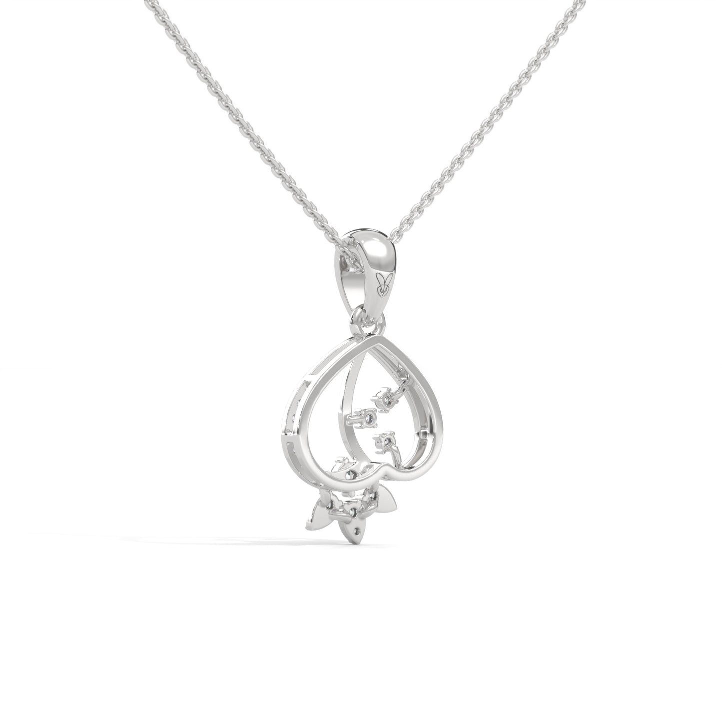 lab grown diamond | moissanite Jewellery Fancy Eclectic Lab Grown Diamond OR Moissanite Pendant by Rabbito Jewels