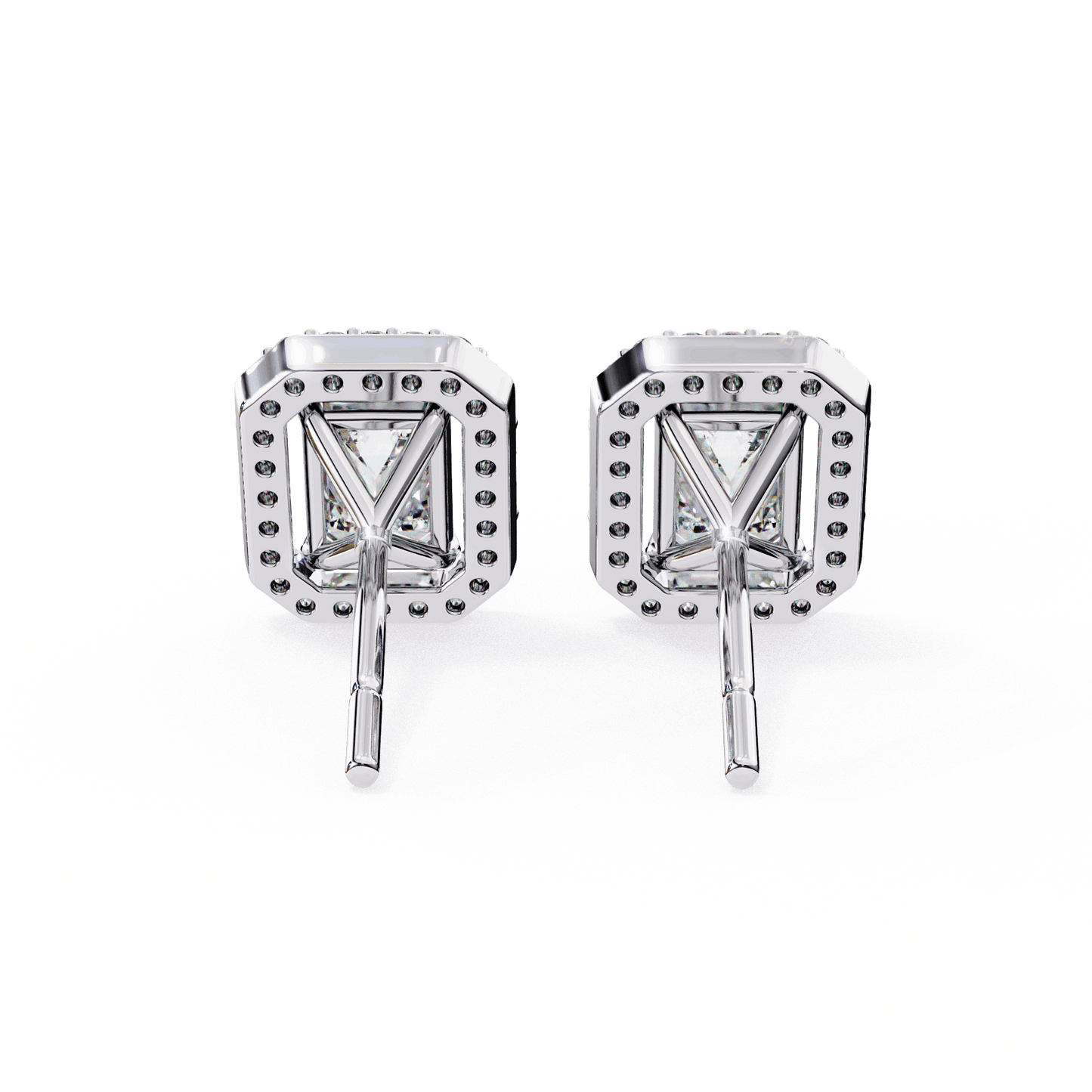 lab grown diamond | moissanite Jewellery Flare Dream Lab Grown Diamond OR Moissanite Hola Earrings by Rabbito Jewels