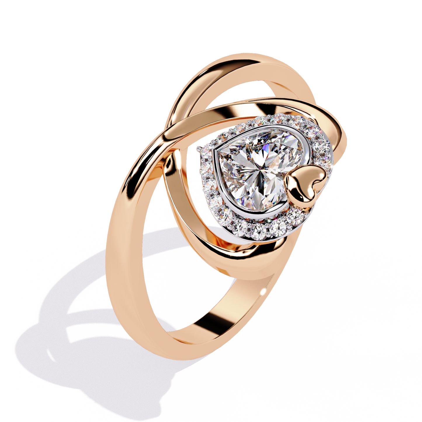 lab grown diamond | moissanite Jewellery The Ornate Lab Grown Diamond OR Moissanite Ring by Rabbito Jewels