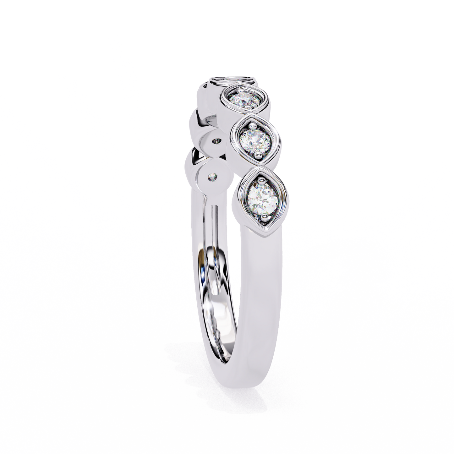 lab grown diamond | moissanite Jewellery Venera Lab Grown Diamond OR Moissanite Ring by Rabbito Jewels
