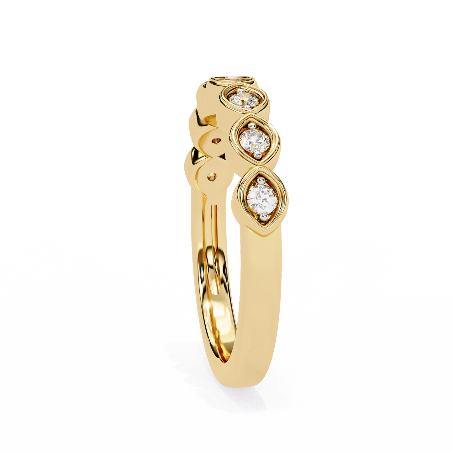 lab grown diamond | moissanite Jewellery Venera Lab Grown Diamond OR Moissanite Ring by Rabbito Jewels