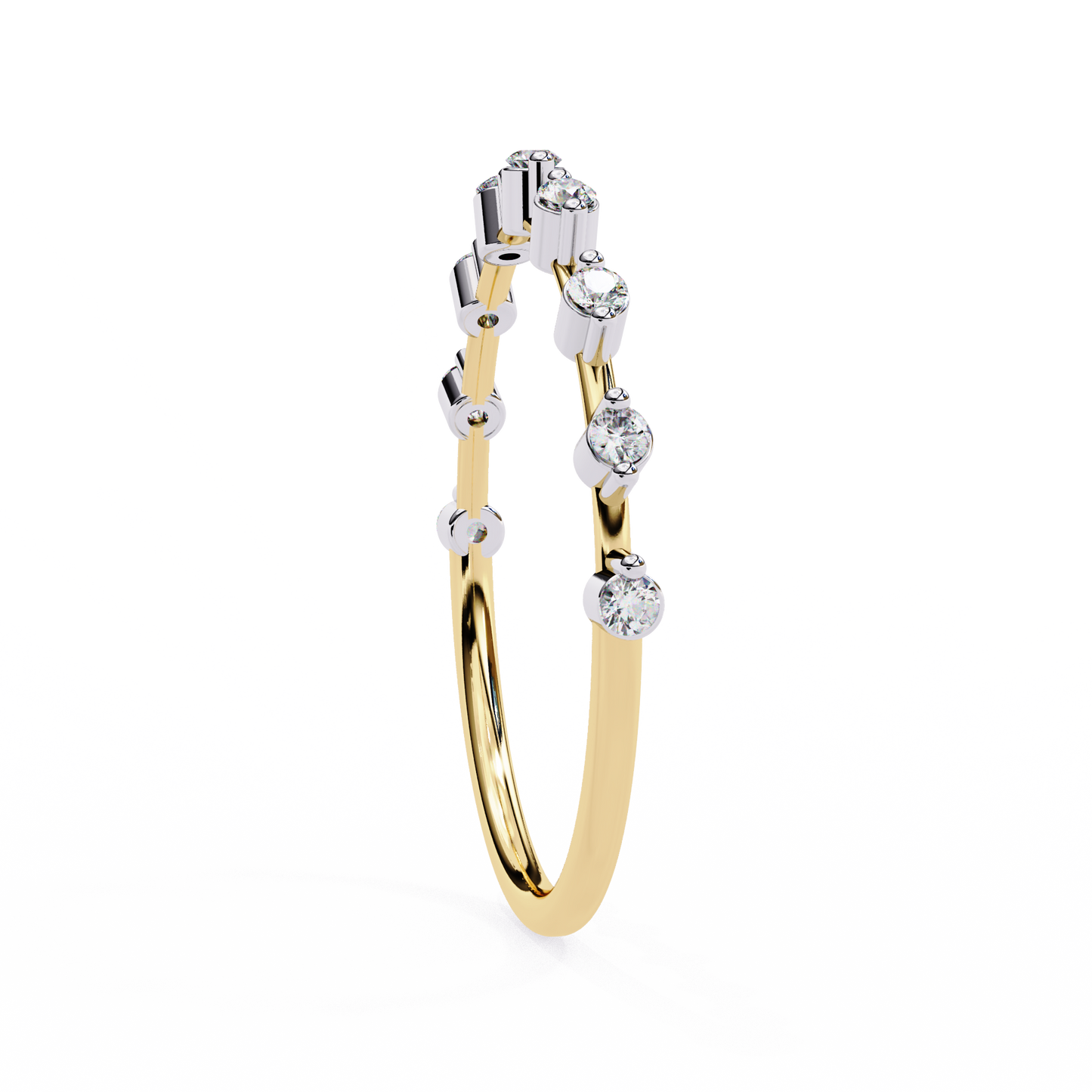 lab grown diamond | moissanite Jewellery Alliance Luna Lab Grown Diamond OR Moissanite Ring by Rabbito Jewels