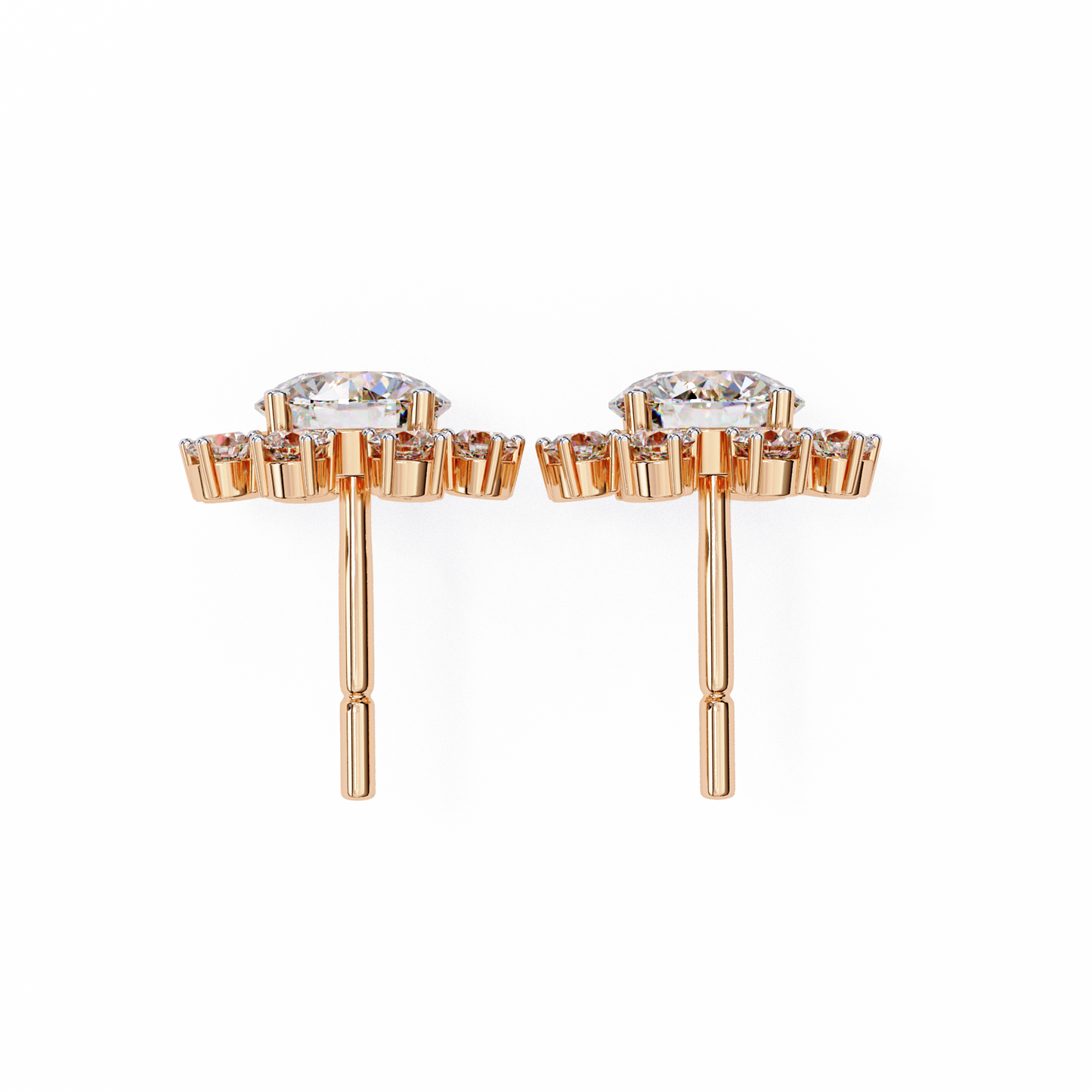 lab grown diamond | moissanite Jewellery Angel Breath Lab Grown Diamond OR Moissanite Earrings by Rabbito Jewels