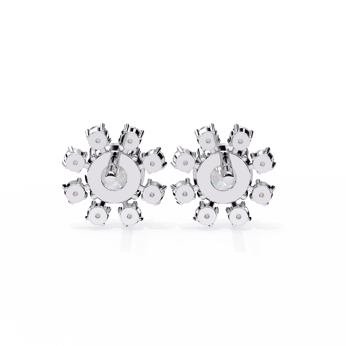 lab grown diamond | moissanite Jewellery Angel Breath Lab Grown Diamond OR Moissanite Earrings by Rabbito Jewels