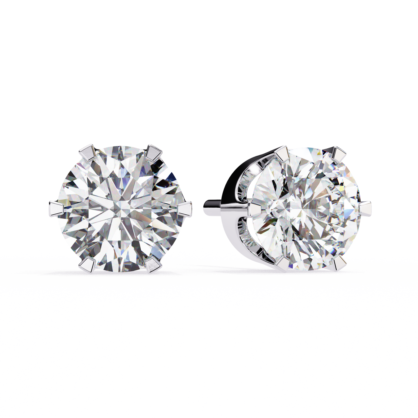 Carpet Radiance lab grown diamond and moissanite diamond by Rabbito Jewels