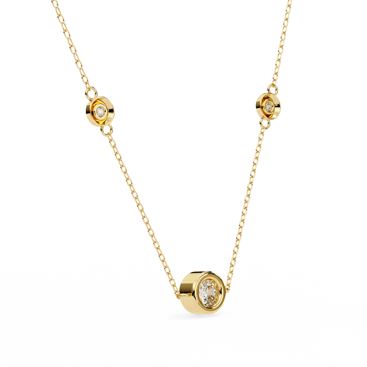 lab grown diamond | moissanite Jewellery Triana Lab Grown Diamond OR Moissanite Pendant by Rabbito Jewels