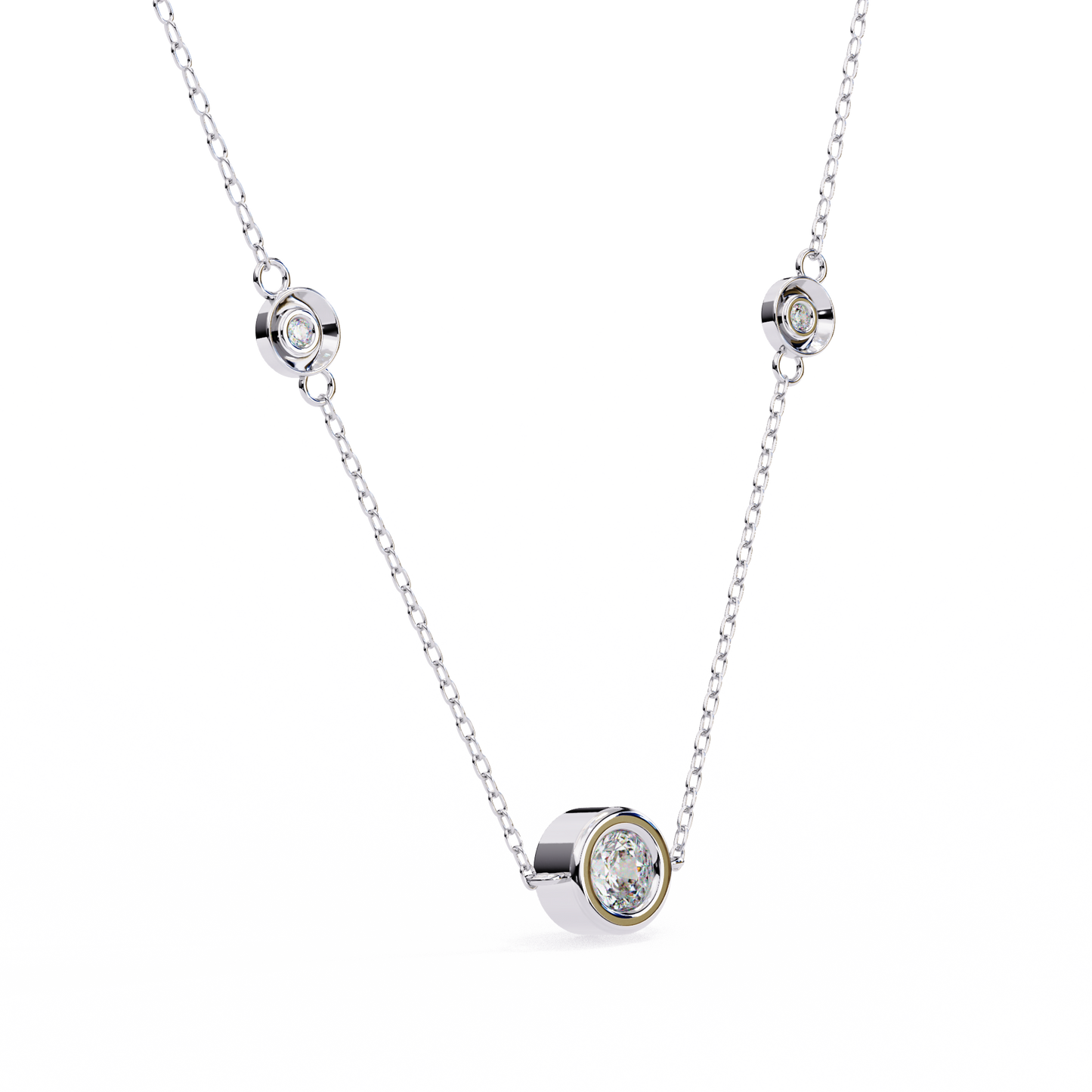 lab grown diamond | moissanite Jewellery Triana Lab Grown Diamond OR Moissanite Pendant by Rabbito Jewels