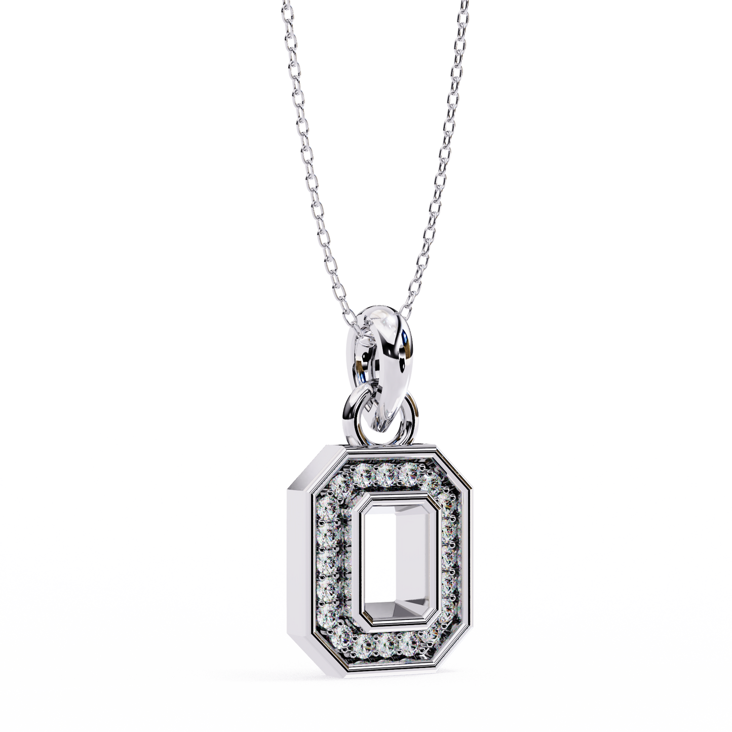 lab grown diamond | moissanite Jewellery Spray Lab Grown Diamond OR Moissanite Pendant by Rabbito Jewels