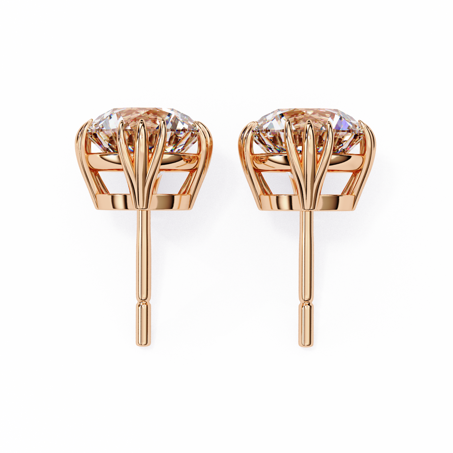 lab grown diamond | moissanite Jewellery Aurora’s Kiss Lab Grown OR Moissanite Earrings by Rabbito Jewels