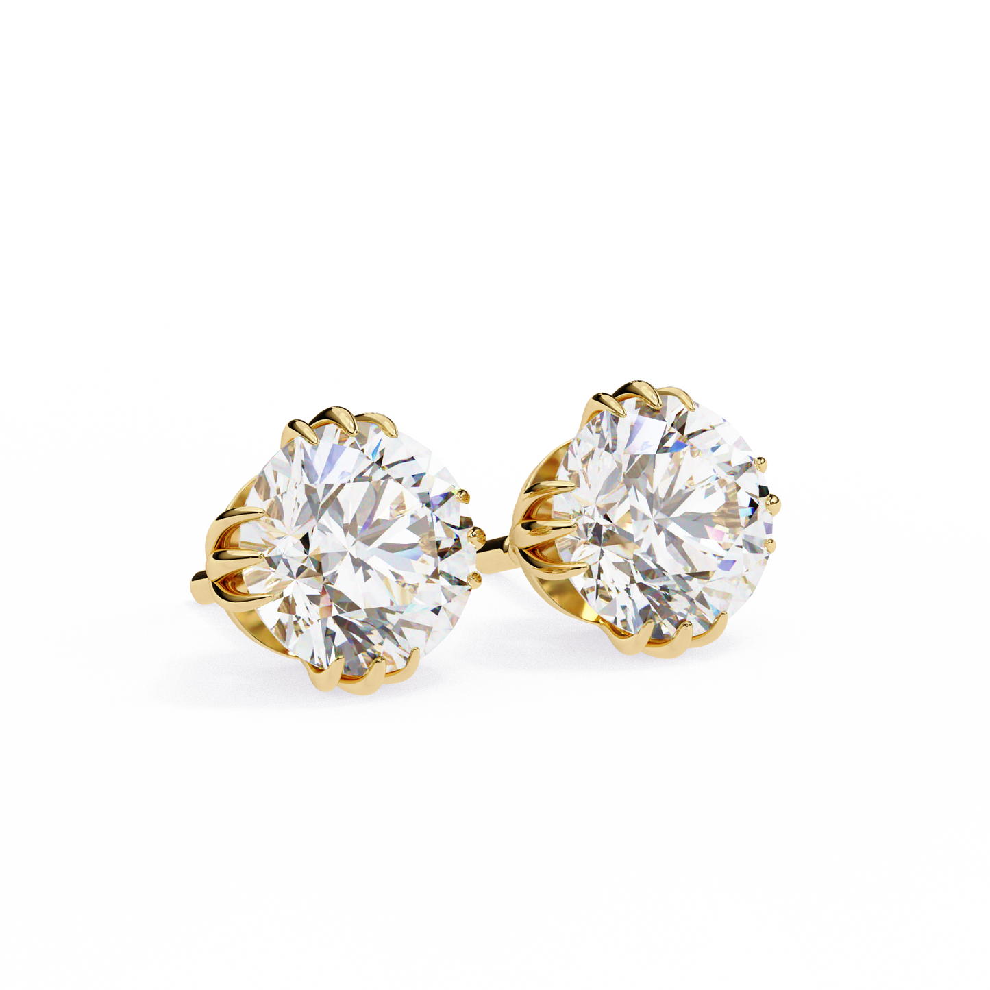 lab grown diamond | moissanite Jewellery Aurora’s Kiss Lab Grown OR Moissanite Earrings by Rabbito Jewels