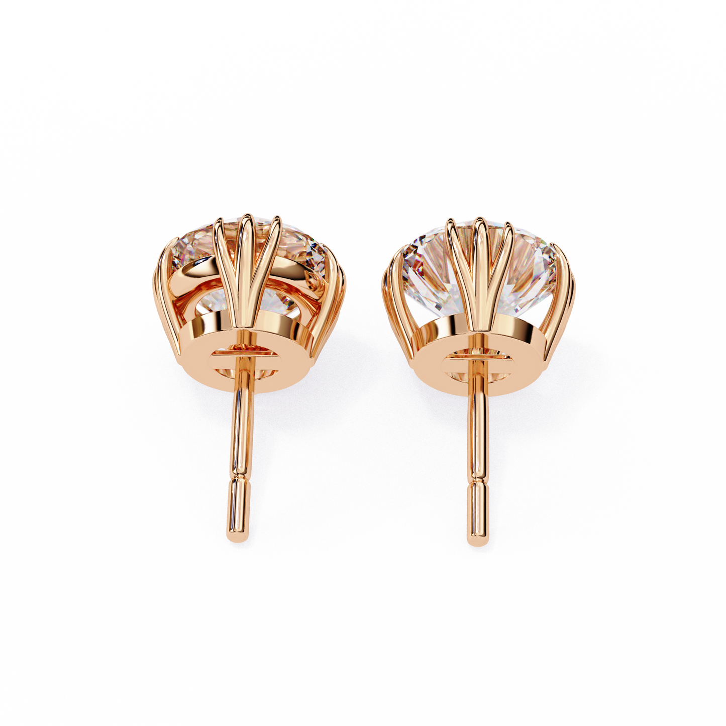 lab grown diamond | moissanite Jewellery Aurora’s Kiss Lab Grown OR Moissanite Earrings by Rabbito Jewels