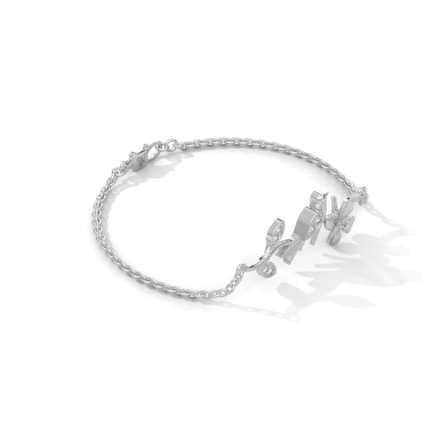 lab grown diamond | moissanite Jewellery Delicate Harmony Lab Grown Diamond OR Moissanite Bracelet by Rabbito Jewels