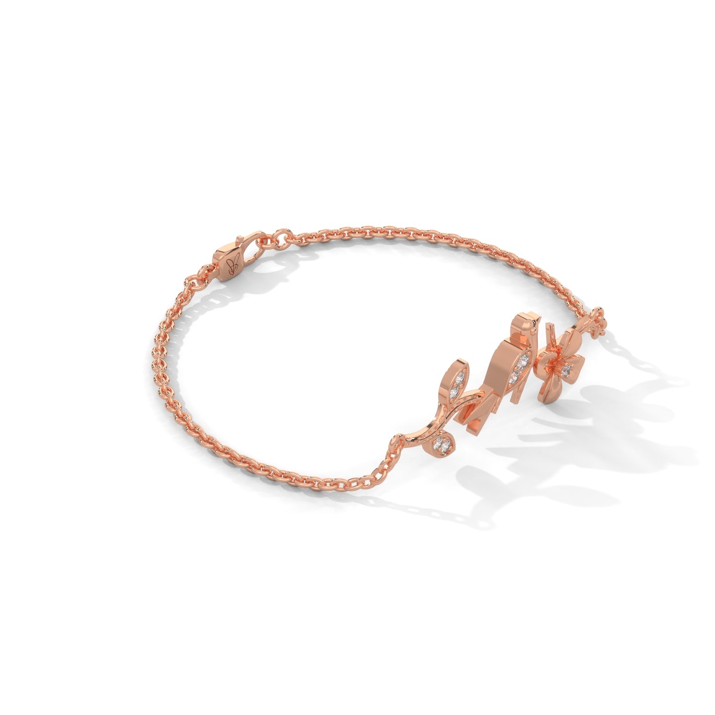 lab grown diamond | moissanite Jewellery Delicate Harmony Lab Grown Diamond OR Moissanite Bracelet by Rabbito Jewels