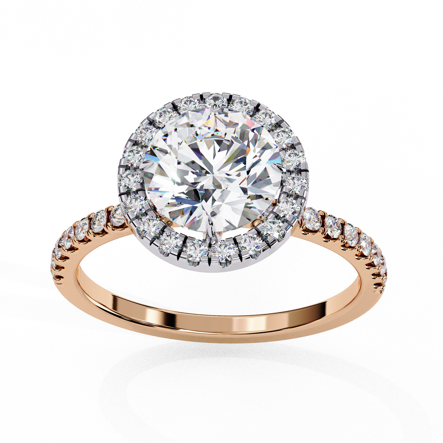 lab grown diamond | moissanite Jewellery Wings Fly Halo Lab Grown Diamond OR Moissanite Ring by Rabbito Jewels