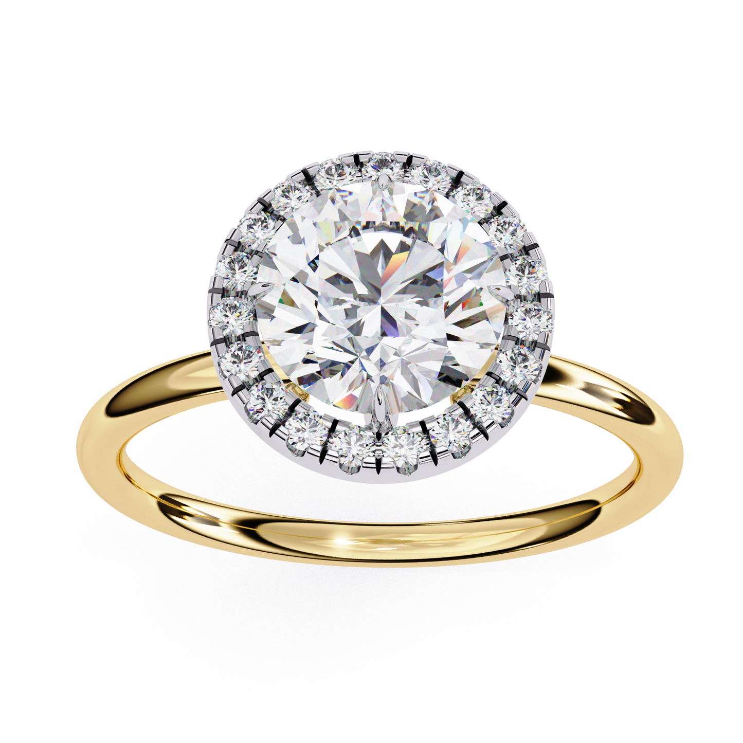 lab grown diamond | moissanite Jewellery Vertex Hola Lab Grown Diamond OR Moissanite Ring by Rabbito Jewels