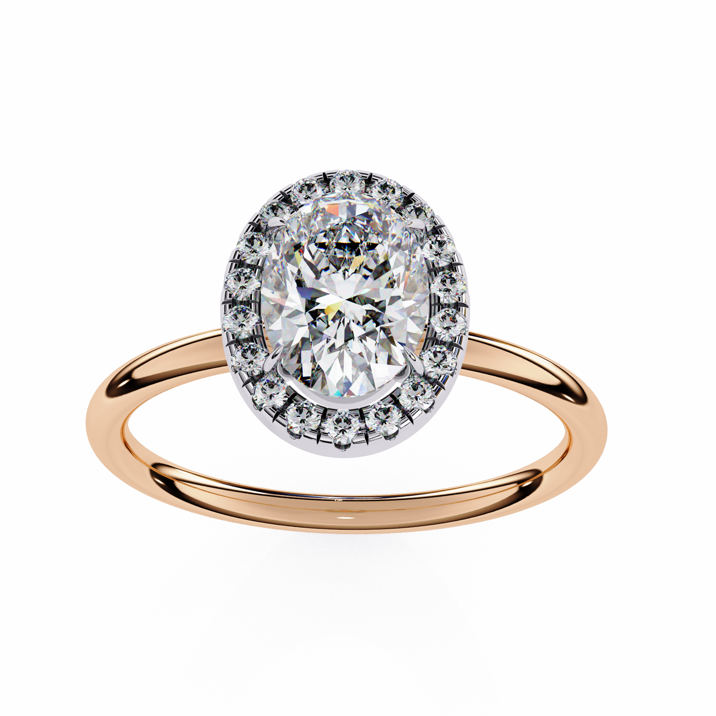 lab grown diamond | moissanite Jewellery 1.09CT Cushion Halo Lab Grown OR Moissanite Ring by Rabbito Jewels