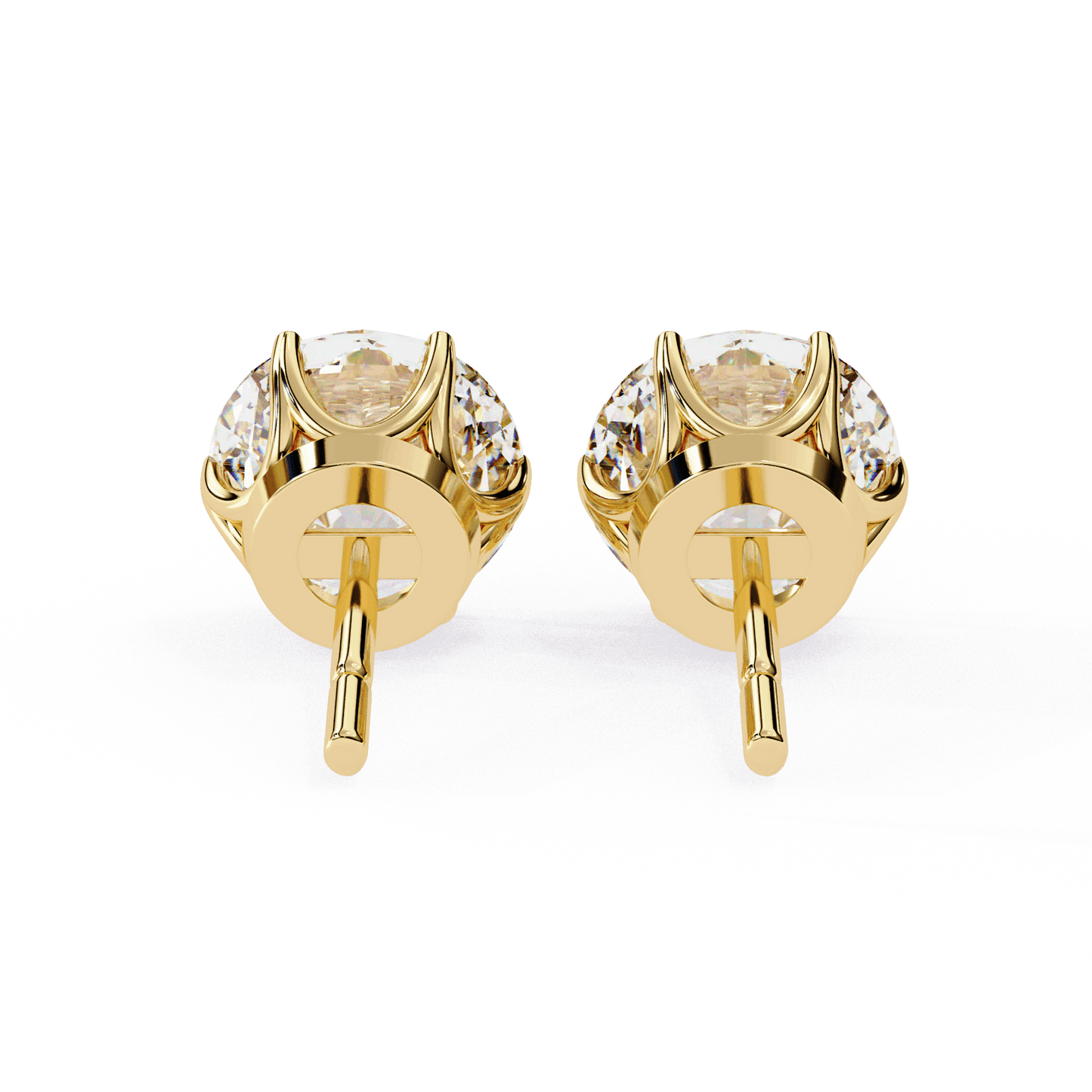 lab grown diamond | moissanite Jewellery Velvet Glow Lab Grown Diamond OR Moissanite Earrings by Rabbito Jewels