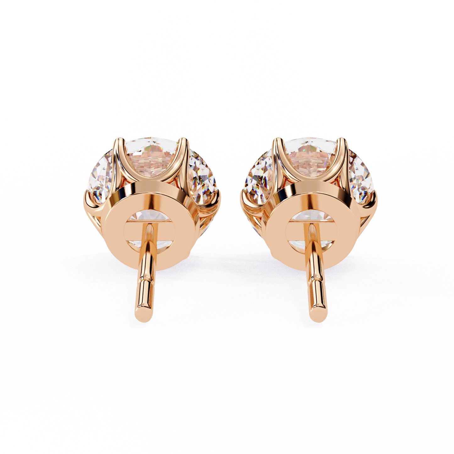 lab grown diamond | moissanite Jewellery Velvet Glow Lab Grown Diamond OR Moissanite Earrings by Rabbito Jewels