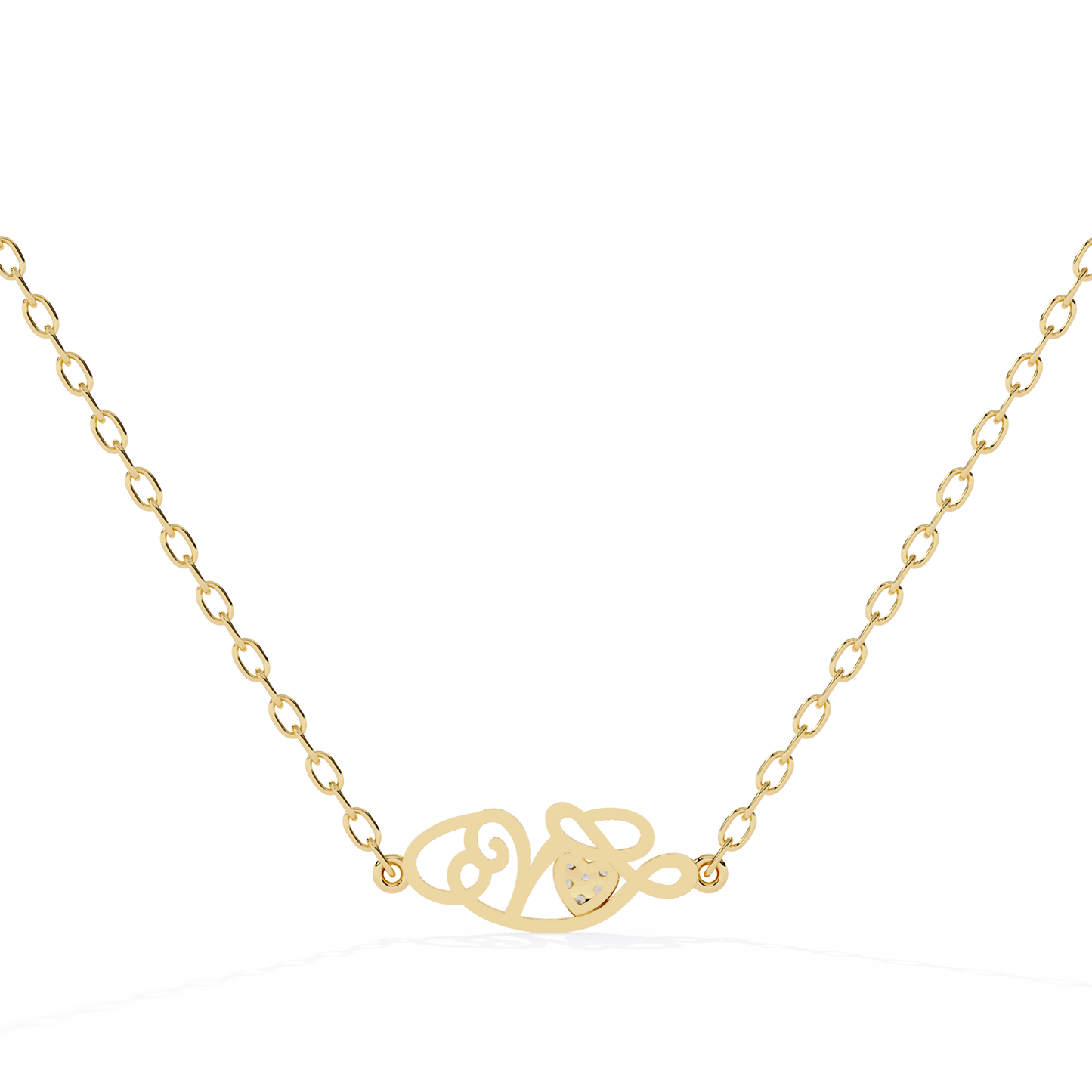 lab grown diamond | moissanite Jewellery Spring Love Lab Grown Diamond OR Moissanite Pendant by Rabbito Jewels