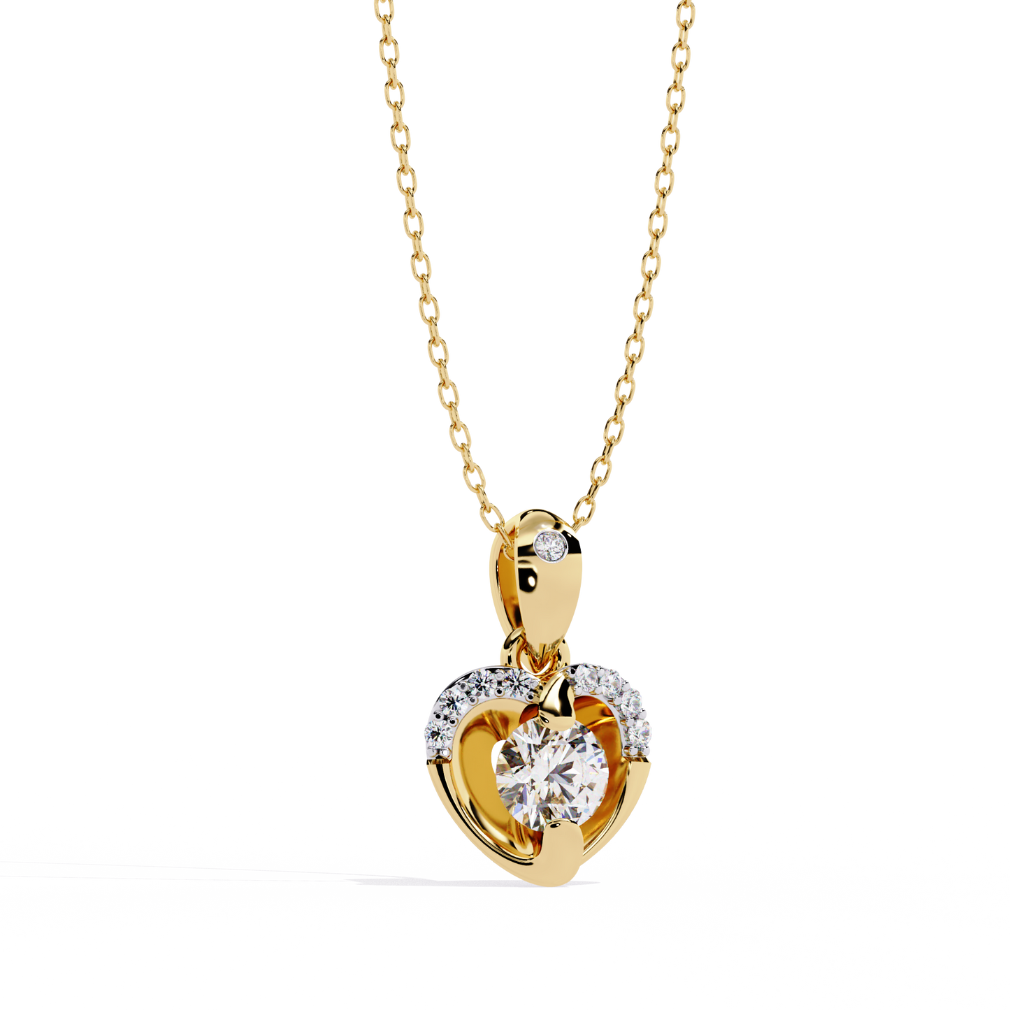 lab grown diamond | moissanite Jewellery Gasica Lab Grown Diamond OR Moissanite Pendant by Rabbito Jewels