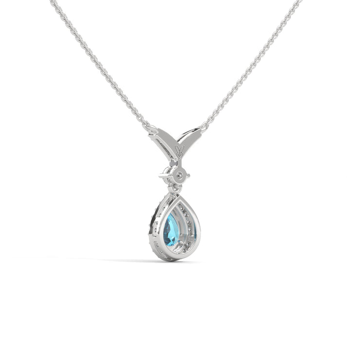 lab grown diamond | moissanite Jewellery Lagoon Loop Lab Grown Diamond OR Moissanite Pendant by Rabbito Jewels