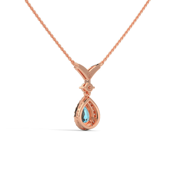 lab grown diamond | moissanite Jewellery Lagoon Loop Lab Grown Diamond OR Moissanite Pendant by Rabbito Jewels