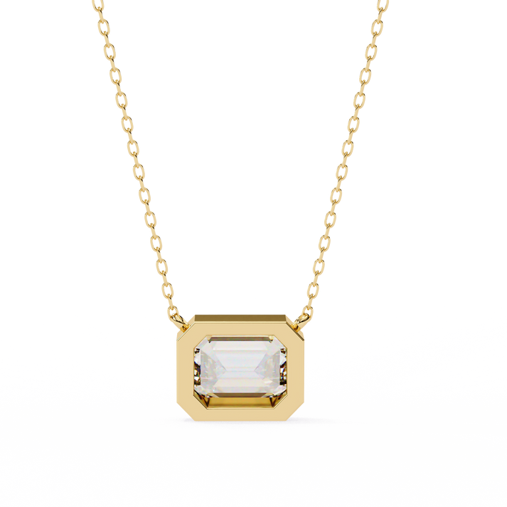 lab grown diamond | moissanite Jewellery Celia Lab Grown Diamond OR Moissanite Pendant by Rabbito Jewels