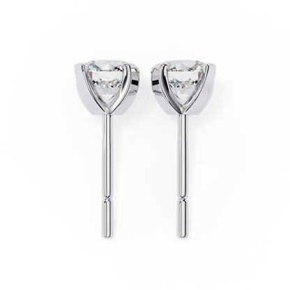 lab grown diamond | moissanite Jewellery Neon Ice 1.28ct Lab Grown OR Moissanite Stud Earrings by Rabbito Jewels