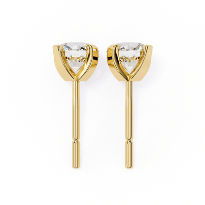 lab grown diamond | moissanite Jewellery Neon Ice 1.28ct Lab Grown OR Moissanite Stud Earrings by Rabbito Jewels