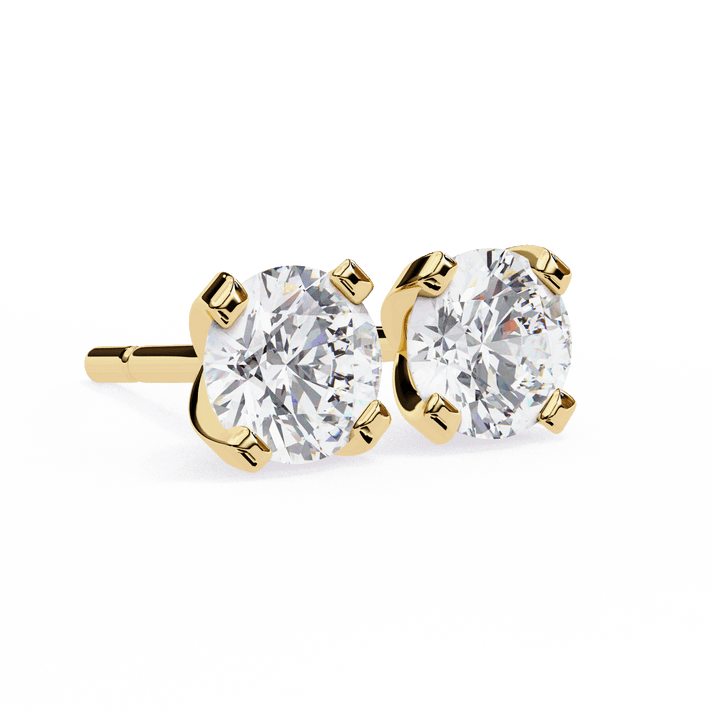 lab grown diamond | moissanite Jewellery Neon Ice 1.28ct Lab Grown OR Moissanite Stud Earrings by Rabbito Jewels