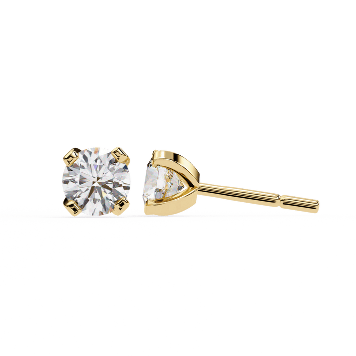 lab grown diamond | moissanite Jewellery Neon Ice 1.28ct Lab Grown OR Moissanite Stud Earrings by Rabbito Jewels