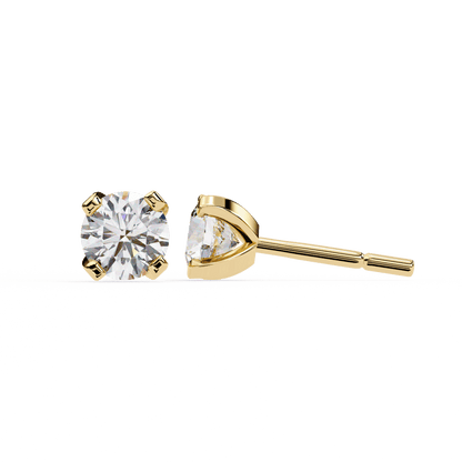lab grown diamond | moissanite Jewellery Neon Ice 1.28ct Lab Grown OR Moissanite Stud Earrings by Rabbito Jewels