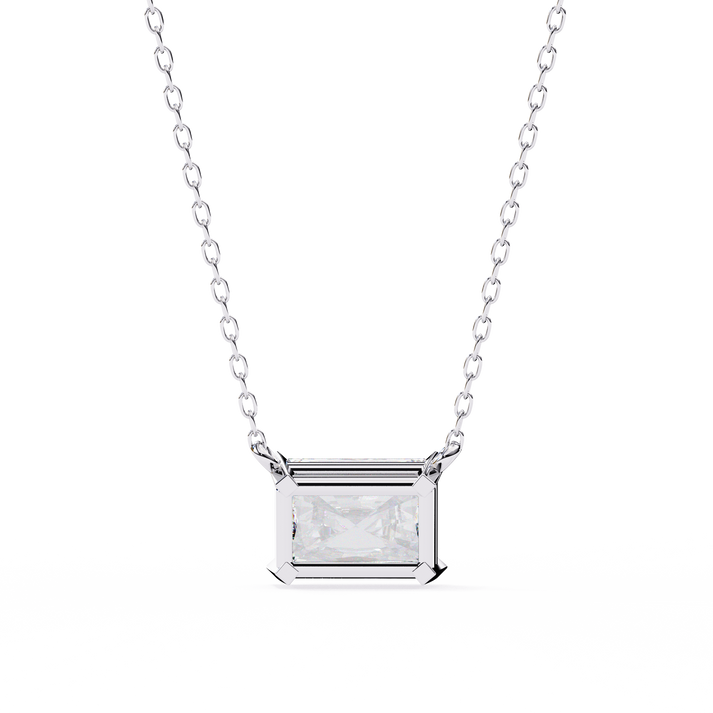lab grown diamond | moissanite Jewellery Crushed Lab Grown Diamond OR Moissanite Pendant by Rabbito Jewels