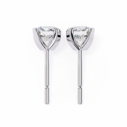 lab grown diamond | moissanite Jewellery Neon Ice 1.28ct Lab Grown OR Moissanite Stud Earrings by Rabbito Jewels