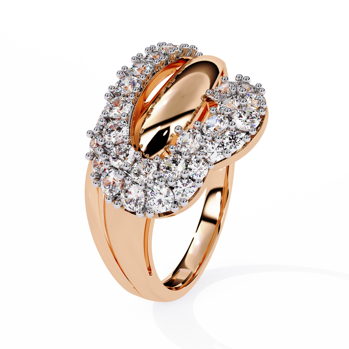 lab grown diamond | moissanite Jewellery Harmony Heart Lab Grown Diamond OR Moissanite Ring by Rabbito Jewels