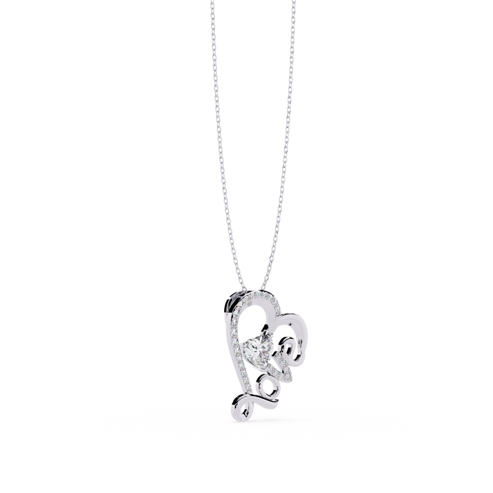 lab grown diamond | moissanite Jewellery The Brass Love Lab Grown Diamond OR Moissanite Pendant by Rabbito Jewels
