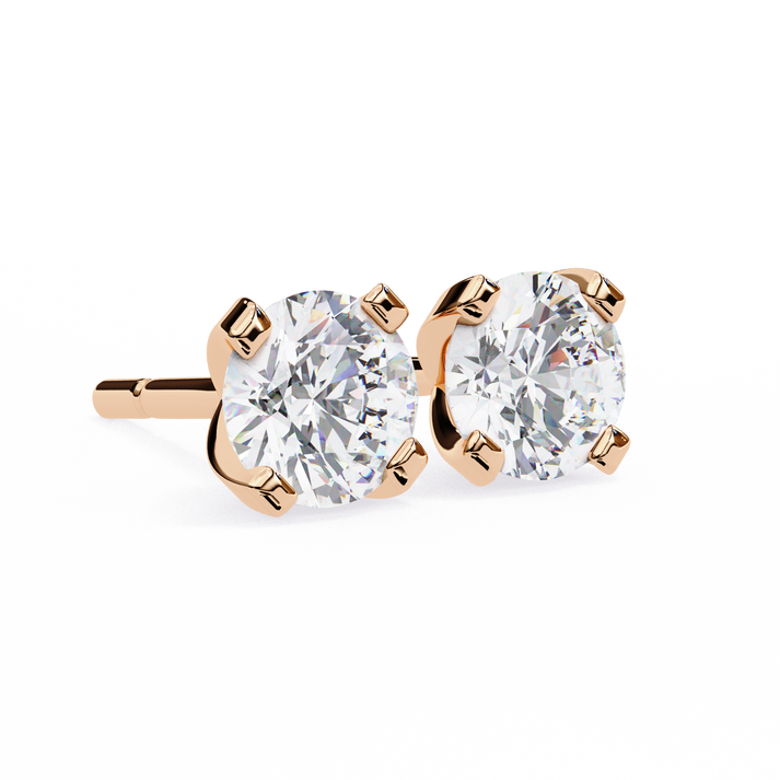 lab grown diamond | moissanite Jewellery Neon Ice 1.28ct Lab Grown OR Moissanite Stud Earrings by Rabbito Jewels