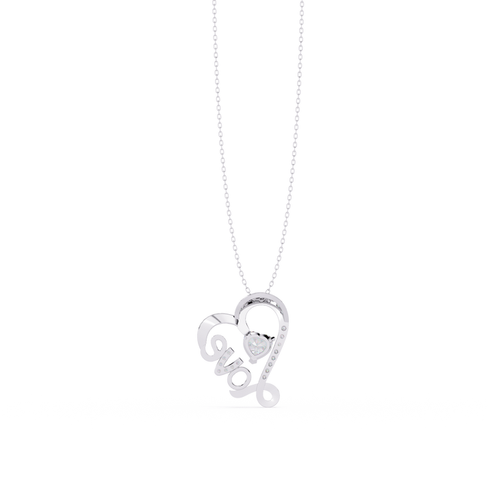 lab grown diamond | moissanite Jewellery The Brass Love Lab Grown Diamond OR Moissanite Pendant by Rabbito Jewels