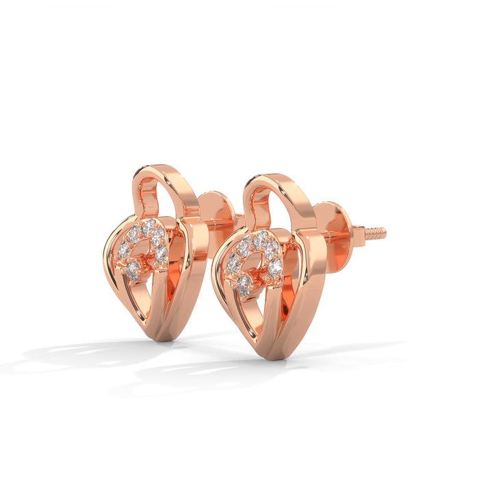 lab grown diamond | moissanite Jewellery Jill Stud Lab Grown Diamond OR Moissanite Earrings by Rabbito Jewels
