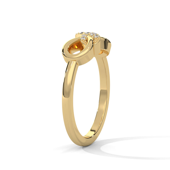 lab grown diamond | moissanite Jewellery Sumraah Infinity Lab Grown Diamond OR Moissanite Ring by Rabbito Jewels