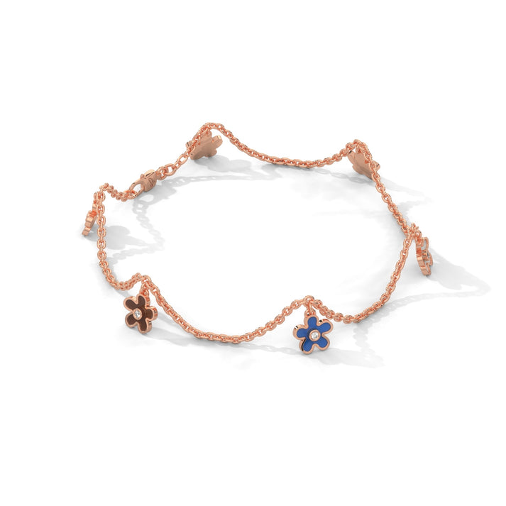 lab grown diamond | moissanite Jewellery Bohemian Bloom Lab Grown Diamond OR Moissanite Bracelet by Rabbito Jewels
