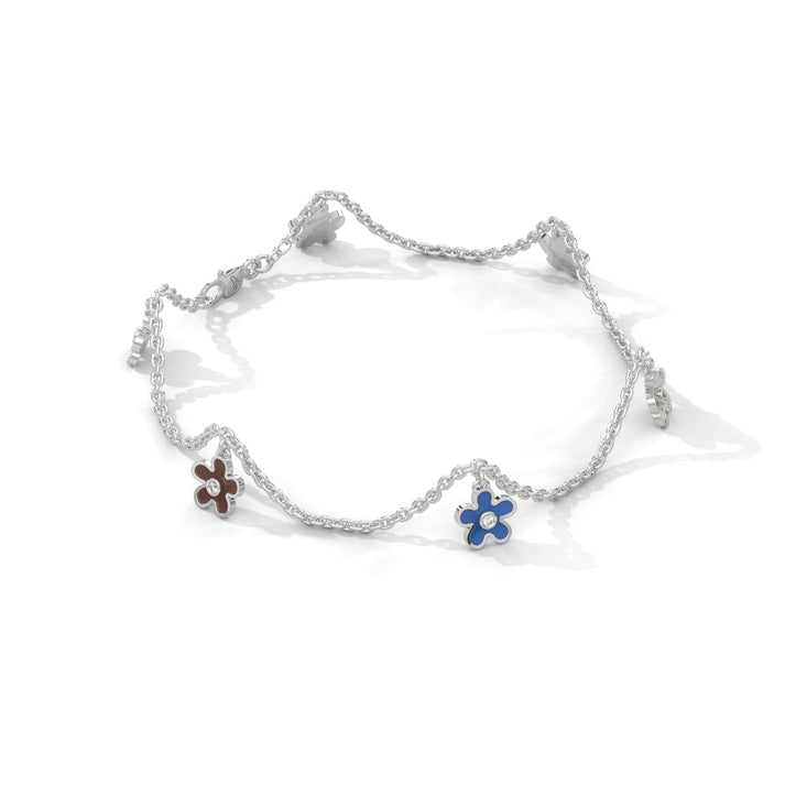 lab grown diamond | moissanite Jewellery Bohemian Bloom Lab Grown Diamond OR Moissanite Bracelet by Rabbito Jewels