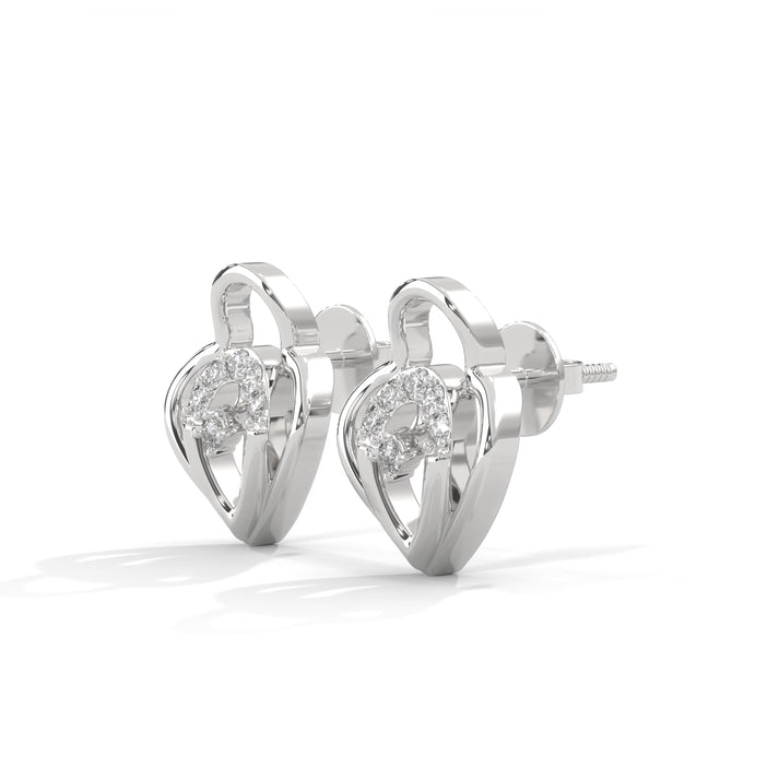 lab grown diamond | moissanite Jewellery Jill Stud Lab Grown Diamond OR Moissanite Earrings by Rabbito Jewels