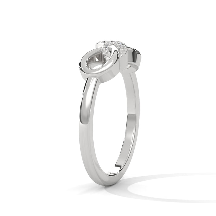 lab grown diamond | moissanite Jewellery Sumraah Infinity Lab Grown Diamond OR Moissanite Ring by Rabbito Jewels
