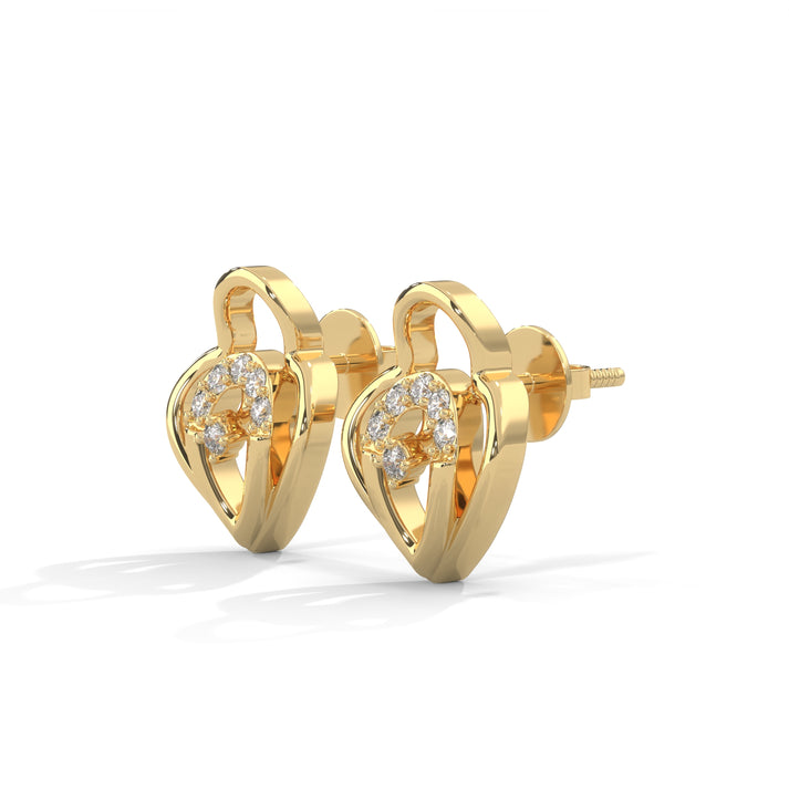 lab grown diamond | moissanite Jewellery Jill Stud Lab Grown Diamond OR Moissanite Earrings by Rabbito Jewels